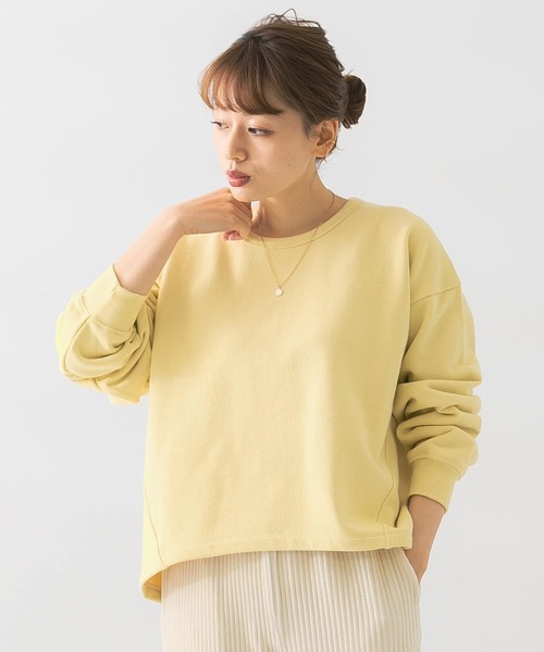 URBAN RESEARCH Sonny Label（アーバンリサーチサニーレーベル）の「ヘビーウェイトボリュームスリーブスウェット（Tシャツ/カットソー・レディース・ブラック/アイボリー/イエロー/ピンク系その他・FREE）」の3枚目の写真