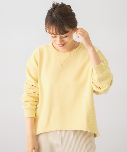 URBAN RESEARCH Sonny Label（アーバンリサーチサニーレーベル）の「ヘビーウェイトボリュームスリーブスウェット（Tシャツ/カットソー・レディース・ブラック/アイボリー/イエロー/ピンク系その他・FREE）」の10枚目の写真