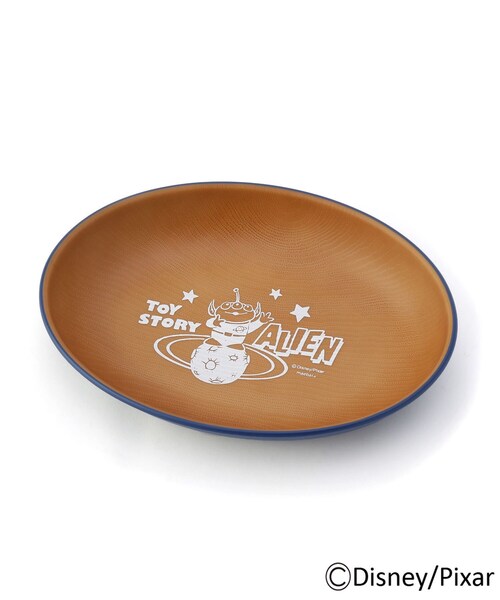 セール】ディズニー 『トイ・ストーリー』 抗菌木目調オーバルプレート