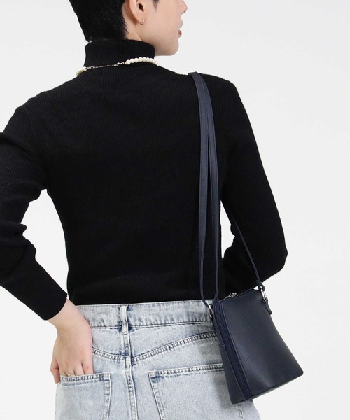 HONEYSUCKLE ROSE（ハニーサックルローズ）の「【HONEYSUCKLE ROSE】タートルネックニット（ニット/セーター・レディース・オフホワイト/ライトグレー/ブラック・S/M/L）」の21枚目の写真