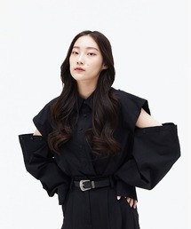 3wayボタンシャツ