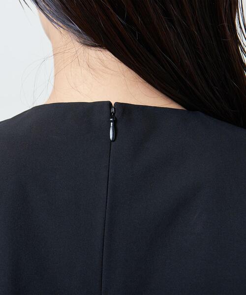 MARW UNITED ARROWS(マルゥ ユナイテッドアローズ)の「<MARW UNITED ARROWS>クルーネック ブラウス(シャツ/ブラウス・レディース・ホワイト/ブラック・FREE)」の9枚目の写真