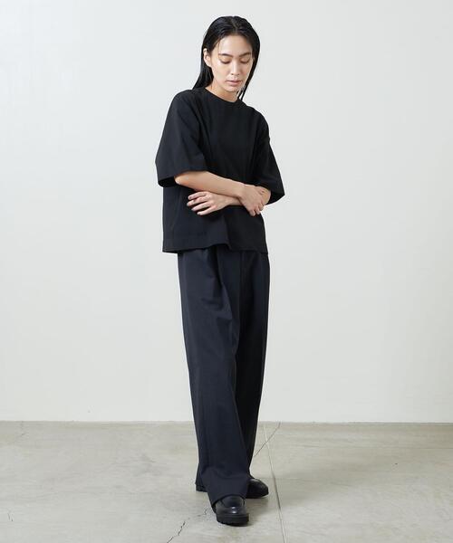MARW UNITED ARROWS(マルゥ ユナイテッドアローズ)の「<MARW UNITED ARROWS>クルーネック ブラウス(シャツ/ブラウス・レディース・ホワイト/ブラック・FREE)」の14枚目の写真