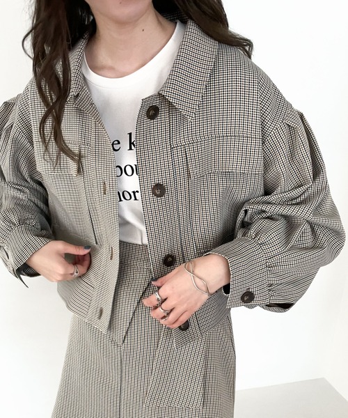 archives（アルシーヴ）の「【setupにも】ＣＰＯブルゾン（その他アウター・レディース・ブラウン/ベージュ/マスタード/ワインレッド/オレンジ・MEDIUM）」の3枚目の写真