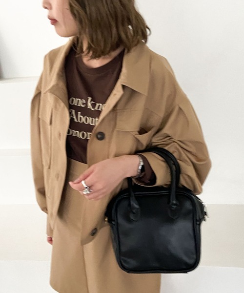 archives（アルシーヴ）の「【setupにも】ＣＰＯブルゾン（その他アウター・レディース・ブラウン/ベージュ/マスタード/ワインレッド/オレンジ・MEDIUM）」の7枚目の写真