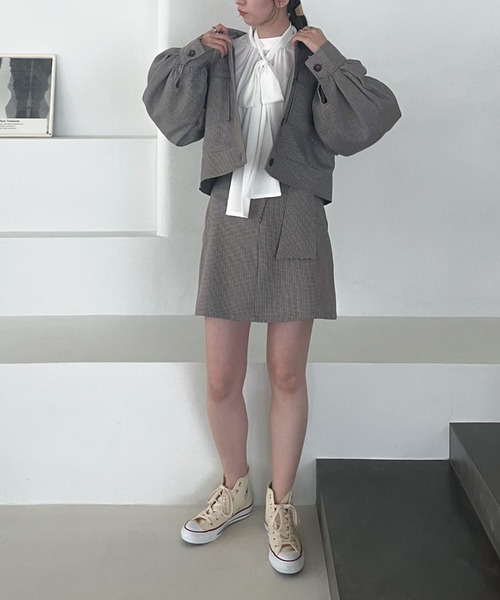 archives（アルシーヴ）の「【setupにも】ＣＰＯブルゾン（その他アウター・レディース・ブラウン/ベージュ/マスタード/ワインレッド/オレンジ・MEDIUM）」の15枚目の写真