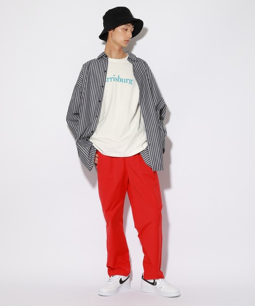 PBLIM（ページボーイリム）の「【PAGEBOYLIM】アドレスロゴロンT（Tシャツ/カットソー・レディース・オフホワイト/グリーン/ピンク・MEDIUM/LARGE）」の10枚目の写真