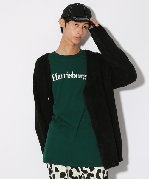 PBLIM（ページボーイリム）の「【PAGEBOYLIM】アドレスロゴロンT（Tシャツ/カットソー・レディース・オフホワイト/グリーン/ピンク・MEDIUM/LARGE）」の20枚目の写真