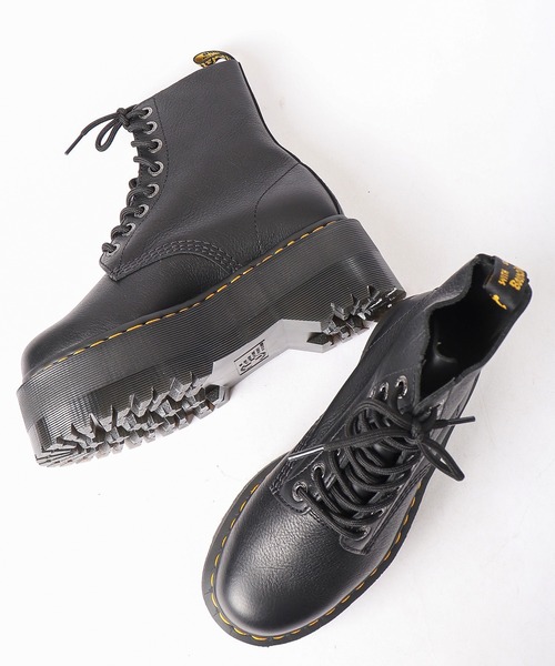 Dr. Martens（ドクターマーチン）の「DR.MARTENS 1460 PASCAL MAX PISA（ブーツ・メンズ・ブラック・3/4/5/6/7/8/9）」の4枚目の写真