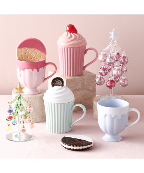 セール】スイーツマグ ビスケット ピンク（食器）｜Francfranc（フラン