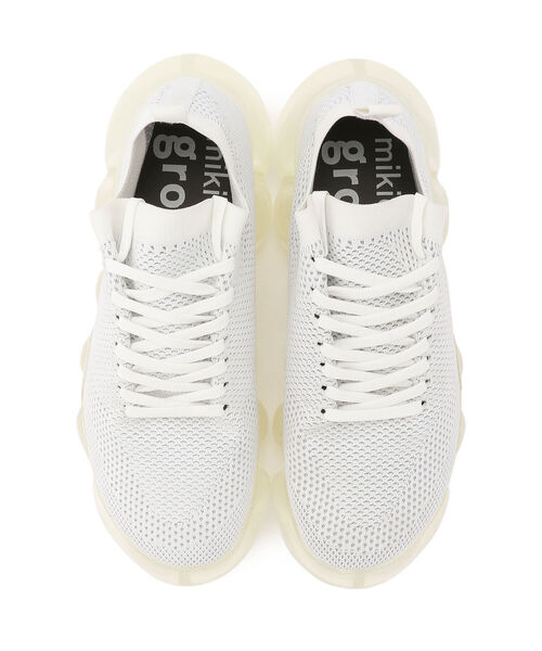 grounds（グラウンズ）の「grounds / グラウンズ/JEWELRY white/clear sole（スニーカー・メンズ・ホワイト・40/41/43/42/44）」の2枚目の写真