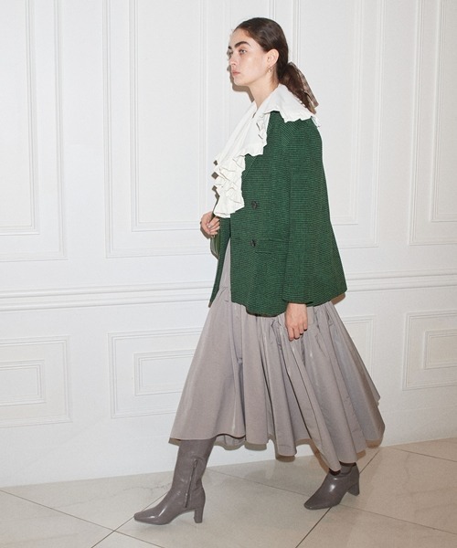SNIDEL(スナイデル)の「ニーレングスロングブーツ(ブーツ・レディース・グレー/ブラック/モカ・LARGE/MEDIUM/SMALL)」の17枚目の写真