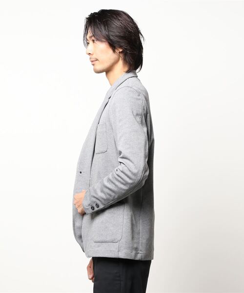LiSS(リス)の「【Ls】【LiSS】ストレッチポンチ テーラードジャケット(テーラードジャケット・メンズ・ブラック/ネイビー/グレー・1/2/3)」の17枚目の写真