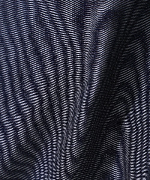 blurhms（ブラームス）の「blurhms / ブラームス：Supima Chambray CPO Shirt Jacket：BHS21F019[COR]（ブルゾン・メンズ・グレー系その他/ブラック系その他・3/4）」の9枚目の写真