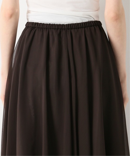 plage(プラージュ)の「Crepeギャザースカート◆(スカート・レディース・ブラウン/ブラック/ベージュ・38/36)」の14枚目の写真