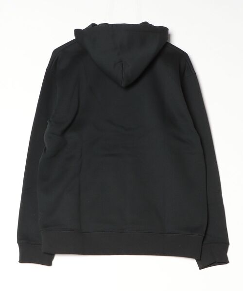DOUBLE STEAL（ダブルスティール）の「Tagging Square Logo 裏起毛パーカー（パーカー・メンズ・ブラック/トップグレー・MEDIUM/LARGE/X-LARGE）」の4枚目の写真