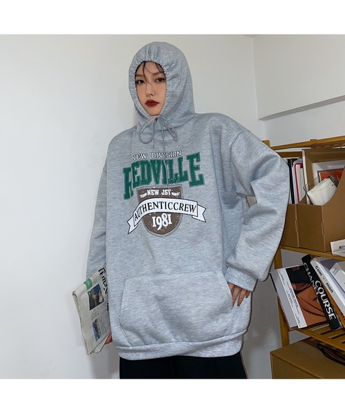 HASE トレーナー カレッジパーカー　セット売り セール】オーバーサイズ カレッジロゴ ルーズ ビッグシルエット