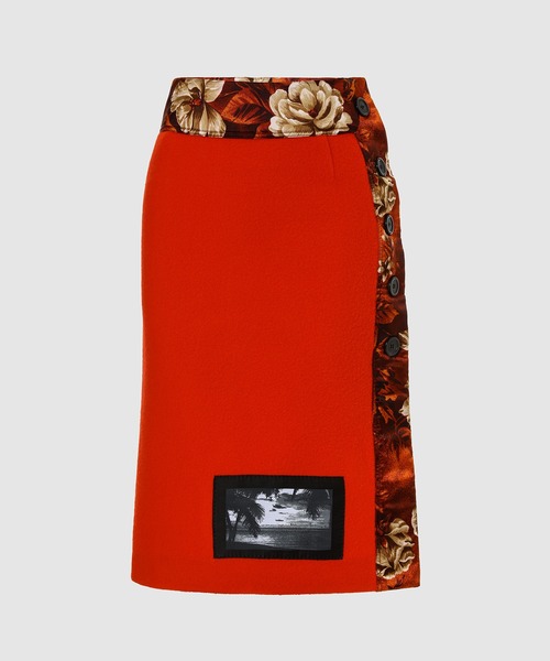 BLANKET WRAP SKIRT
