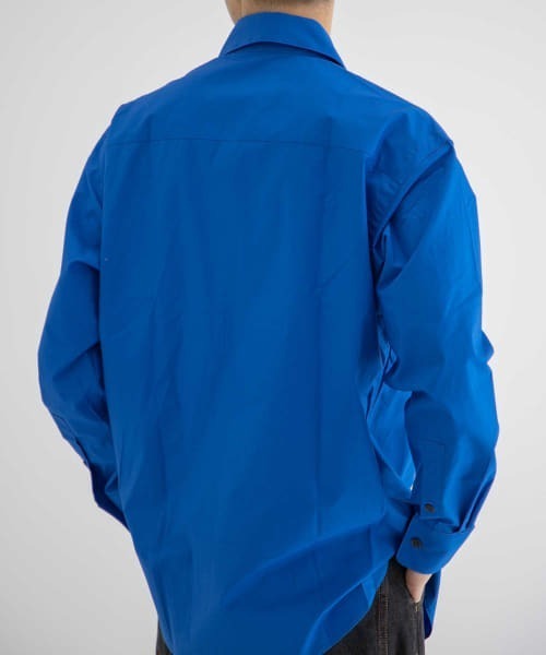 Y.O.N.(ワイオーエヌ)の「Y.O.N. DRESS SHIRTS(シャツ/ブラウス・メンズ・ホワイト/ブルー・46/48)」の10枚目の写真