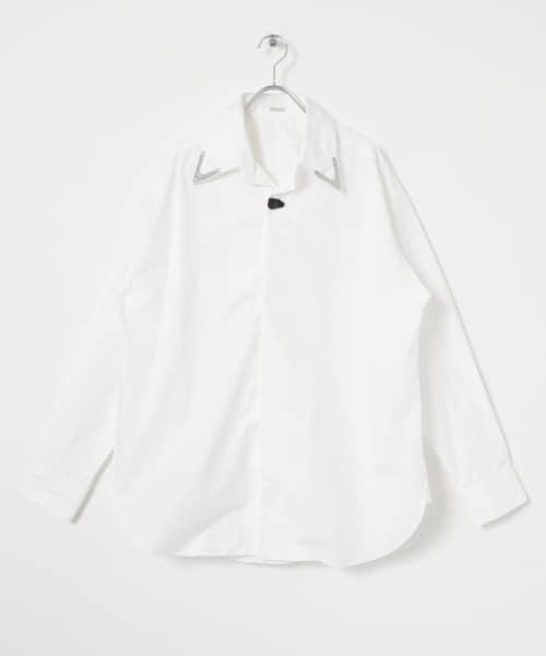 Y.O.N.(ワイオーエヌ)の「Y.O.N. DRESS SHIRTS(シャツ/ブラウス・メンズ・ホワイト/ブルー・46/48)」の18枚目の写真