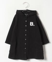 agnes b.（アニエスベー）の「K321 E ROBE キッズ B. ロゴカーディガンプレッションワンピース（ワンピース・キッズ）」