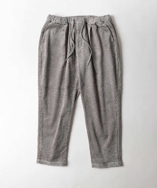 ZIP FIVE（ジップファイブ）の「【ZIP FIVE】 ドローコード内蔵 コーデュロイ テーパード タック パンツ（チノパンツ・メンズ・ブラック/ベージュ/ブラウン/グレー/カーキ/オレンジ/アイボリー/チャコール・MEDIUM/LARGE/X-LARGE）」の4枚目の写真