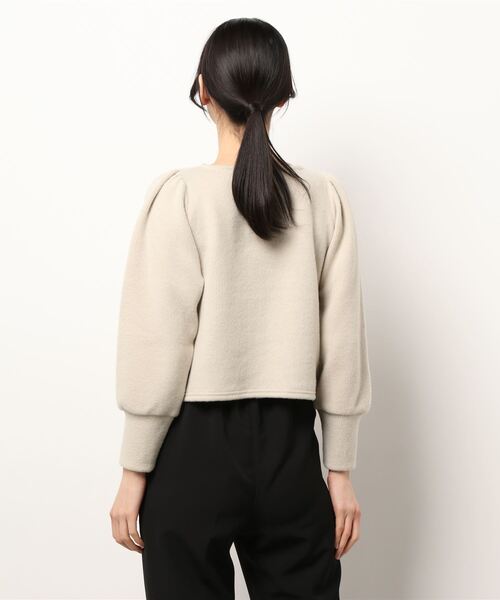 flower（フラワー）の「プレイフルバルーントップ（ニット/セーター・レディース・グレー/ベージュ・FREE）」の22枚目の写真