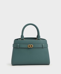 オブリエル メタリックアクセントベルトバッグ / Aubrielle Metallic-Accent Belted Bag