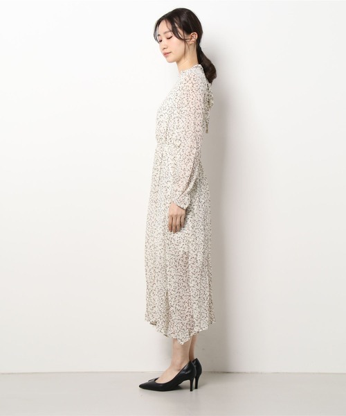 Cham.（チャム）の「花柄ワンピース（ワンピース・レディース・ベージュ・FREE）」の8枚目の写真