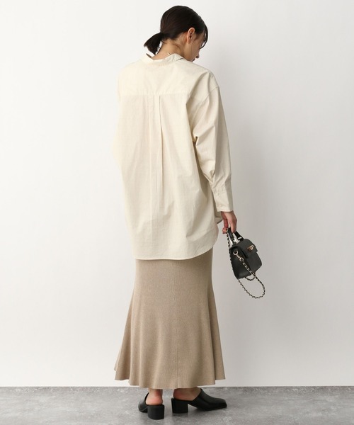 A part by(アパートバイ)の「ニットマーメイドスカート 265272(スカート・レディース・ブラック/ライトベージュ/アイボリー/ライトグレー・FREE)」の12枚目の写真