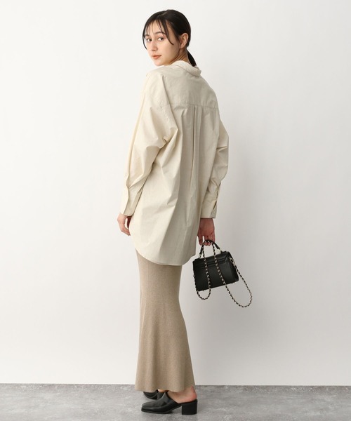 A part by(アパートバイ)の「ニットマーメイドスカート 265272(スカート・レディース・ブラック/ライトベージュ/アイボリー/ライトグレー・FREE)」の13枚目の写真