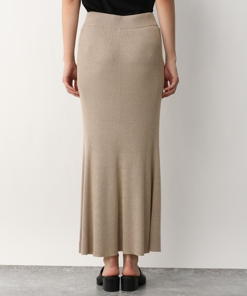 A part by(アパートバイ)の「ニットマーメイドスカート 265272(スカート・レディース・ブラック/ライトベージュ/アイボリー/ライトグレー・FREE)」の18枚目の写真