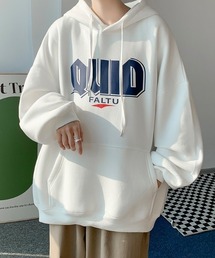 オーバーサイズビッグロゴフーディー