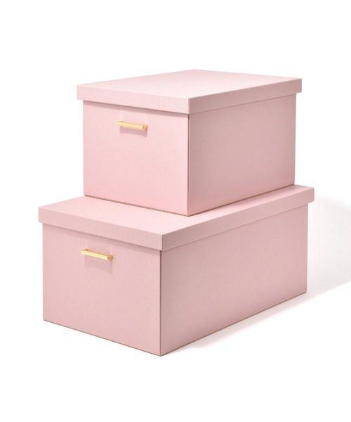 セール】プリーレ 大型ボックス 330×520 ピンク（収納グッズ
