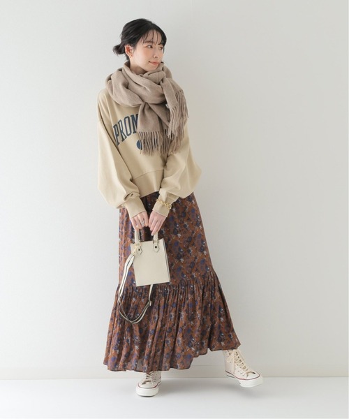 JOURNAL STANDARD relume(ジャーナルスタンダード レリューム)の「《追加4》カレッジスウェットNo.67◆(Tシャツ/カットソー・レディース・ホワイト/ベージュ/グリーン・FREE)」の13枚目の写真