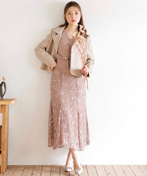 SWINGLE（スウィングル）の「エコレザーライダースジャケット（ライダースジャケット・レディース・ベージュ/カーキ/ブラック・SMALL/MEDIUM）」の9枚目の写真