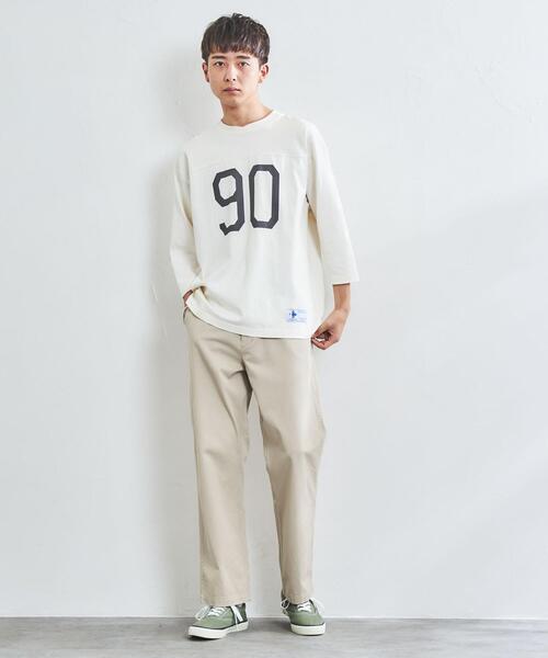 ナンバリングフットボール7分袖Tシャツ