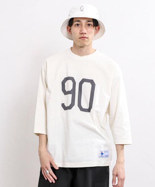 ナンバリングフットボール7分袖Tシャツ