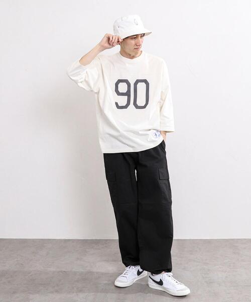 ナンバリングフットボール7分袖Tシャツ