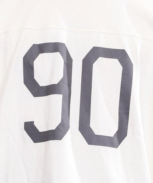 ナンバリングフットボール7分袖Tシャツ