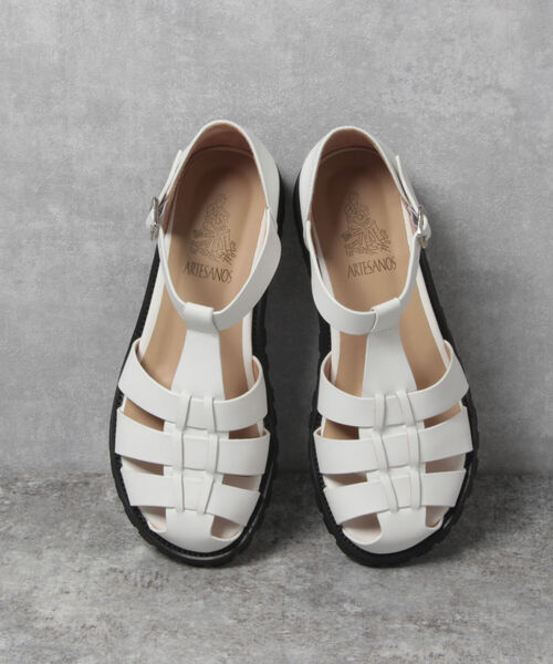 NOLLEY’S（ノーリーズ）の「【ARTESANOS/アルテサノス】グルカサンダル（サンダル・レディース・ブラック/ホワイト・36/37/38）」の4枚目の写真