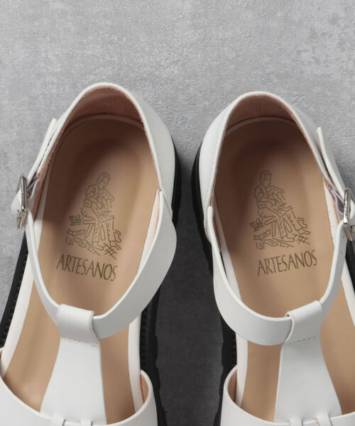 NOLLEY’S（ノーリーズ）の「【ARTESANOS/アルテサノス】グルカサンダル（サンダル・レディース・ブラック/ホワイト・36/37/38）」の7枚目の写真