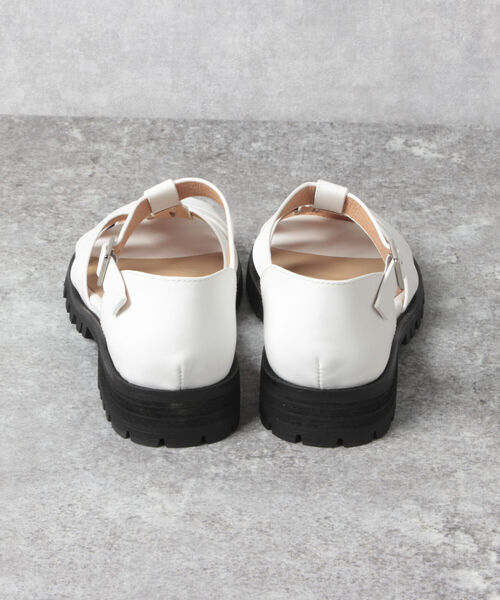 NOLLEY’S（ノーリーズ）の「【ARTESANOS/アルテサノス】グルカサンダル（サンダル・レディース・ブラック/ホワイト・36/37/38）」の10枚目の写真