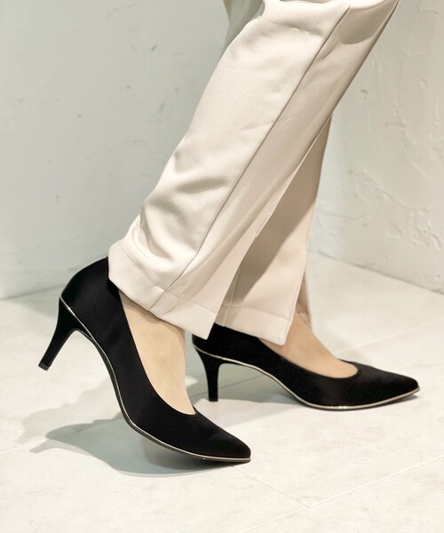 ESPERANZA(エスペランサ)の「◆【日本製/疲れにくい/歩きやすい/7.5cmヒール/サイズ豊富】 12時間パンプスNeo(パンプス・レディース・ブラック系2/ベージュ/アイボリー/ブロンズ/その他1/こしょう色系3/ベージュ系2/ブラック系8/ブラック/こしょう色系/ネイビー系6/ブルー系2/ピンク系7・24.0cm/23.5cm/23.0cm/25.0cm/21.5cm/24.5cm/22.5cm/22.0cm/21.0cm/25.5cm)」の4枚目の写真