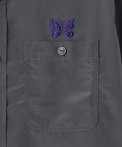 Needles（ニードルス）の「＜NEEDLES（ニードルズ）＞ ワークシャツ■■■（シャツ/ブラウス・メンズ・ライラック/ブラック・M/S）」の7枚目の写真