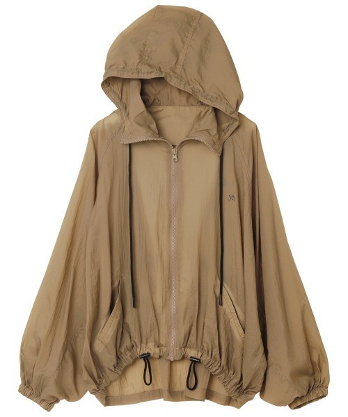 Arnold Palmer（アーノルドパーマー）の「＜ARNIE ARNOLD PALMER/アーニーアーノルドパーマー＞はっ水シアーマウンテンパーカー（マウンテンパーカー・レディース・ピンクベージュ/ベージュ・L/LL/M）」の7枚目の写真