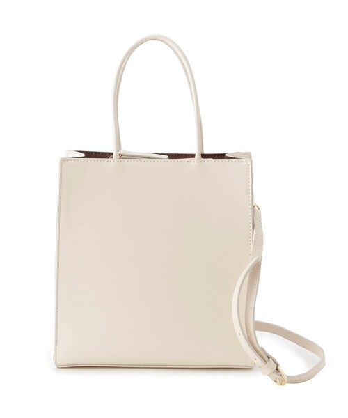 台湾 S’AIME 2WAY カフフラップ スクエアバッグ（M） THE SHOP TK （ザ ショップ ティーケー ）の「◇2wayスムース