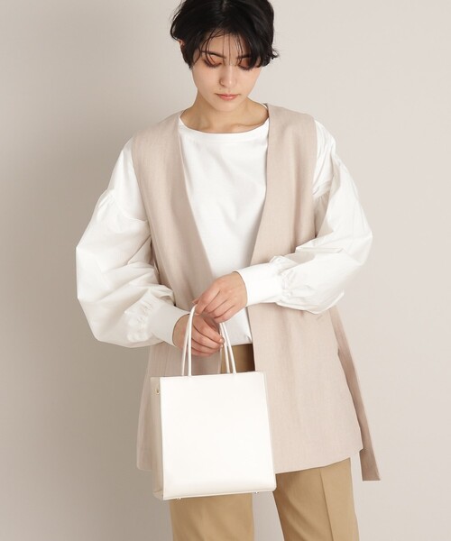 台湾 S’AIME 2WAY カフフラップ スクエアバッグ(M) THE SHOP TK (ザ ショップ ティーケー )の「◇2wayスムース
