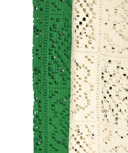 w closet（ダブルクローゼット）の「レースパイピングシャツカーディガン（シャツ/ブラウス・レディース・グリーン/キナリ/ブラウン/ピンク系その他/ブラック・FREE）」の14枚目の写真