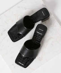 JEANASIS | スクエアトングサンダル/268691(サンダル)